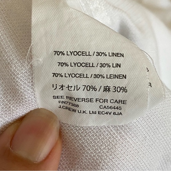 J. Crew Linen Blend Pants - Picture 7 of 8